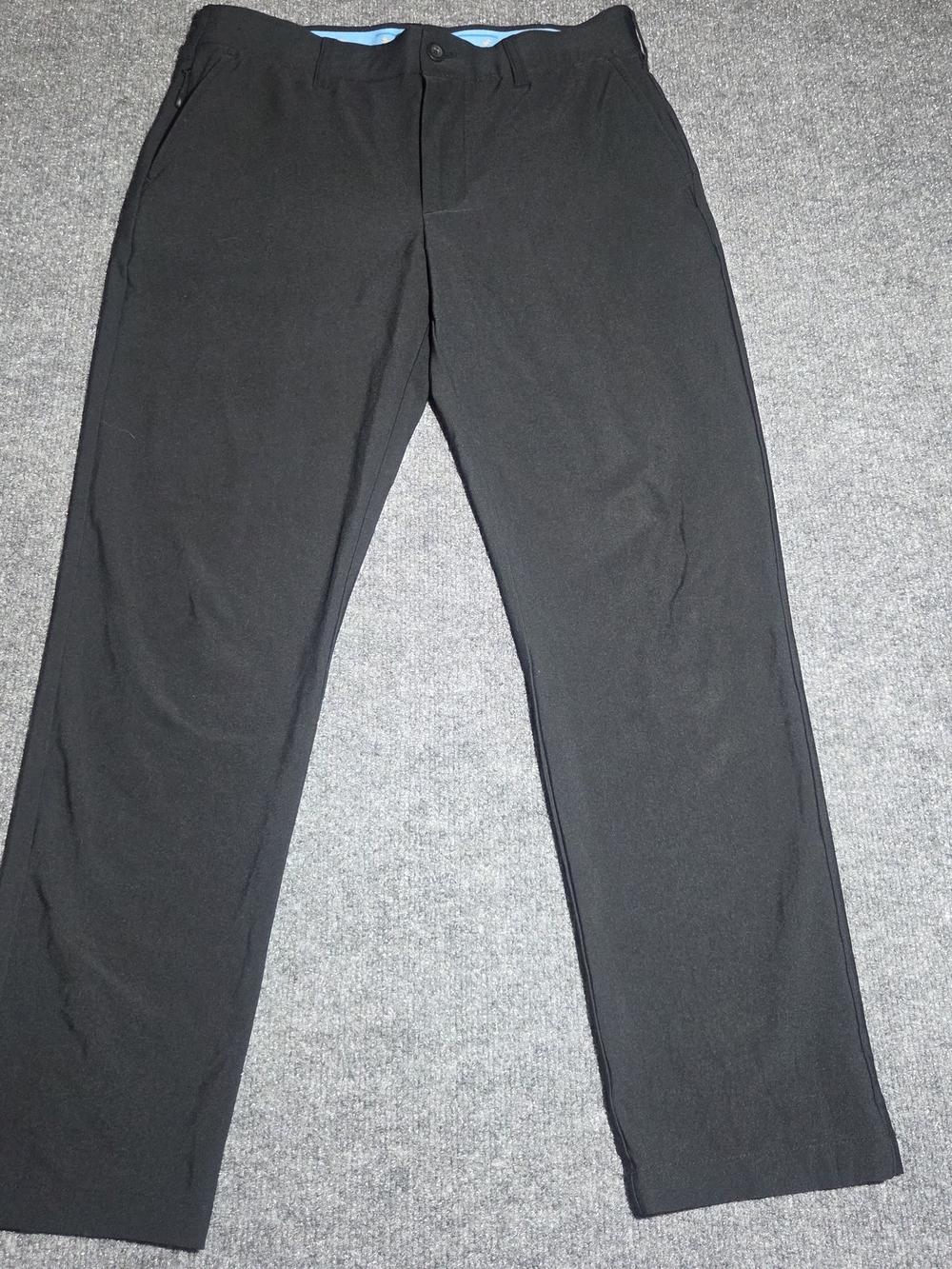 Birdie Bound Men's Stretch Golf Pants Black Size 32x30 Performance Athletic